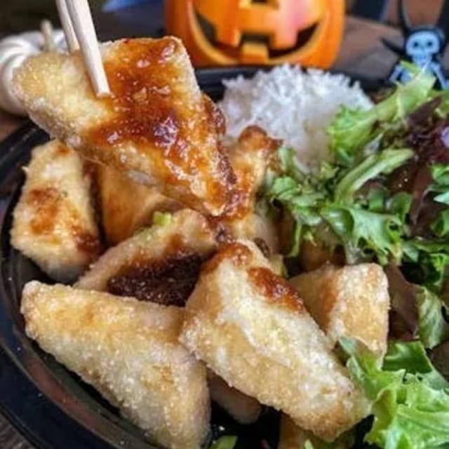 Signature Tofu with Rice.