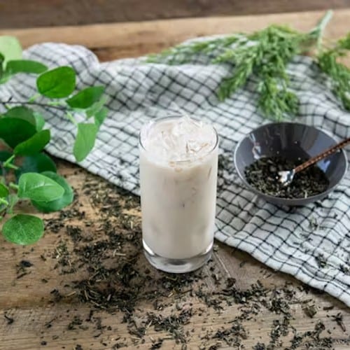 Jasmine Milk Tea.