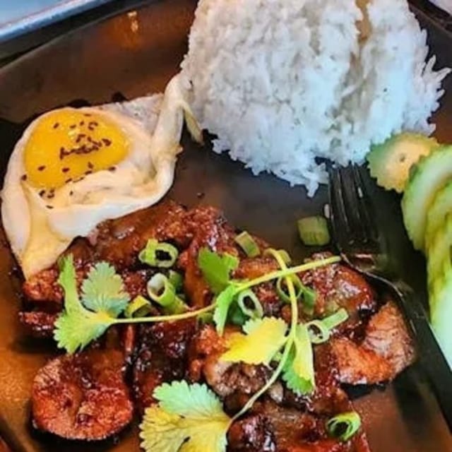 BBQ Pork with Rice.