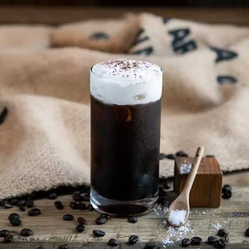 Sea Salt Iced Coffee.