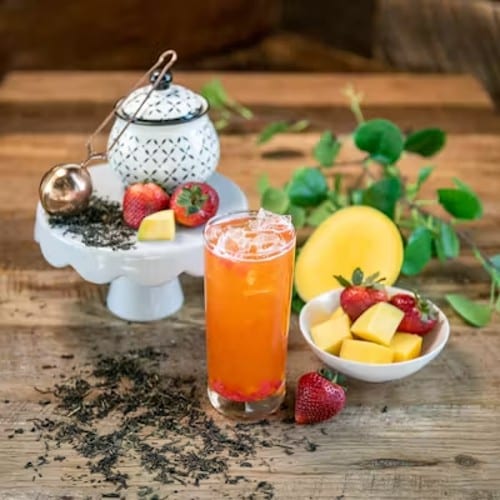 Strawberry Twist Tea.