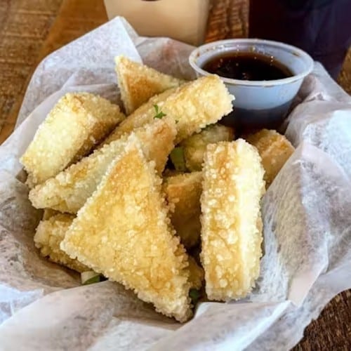 Crispy Tofu Bites.