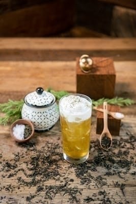 SEA SALT GREEN TEA.