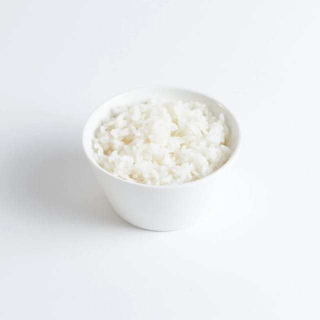 STEAMED RICE.