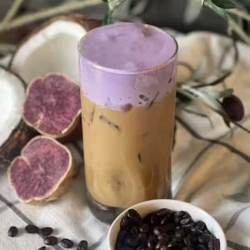 Ube Coffee.