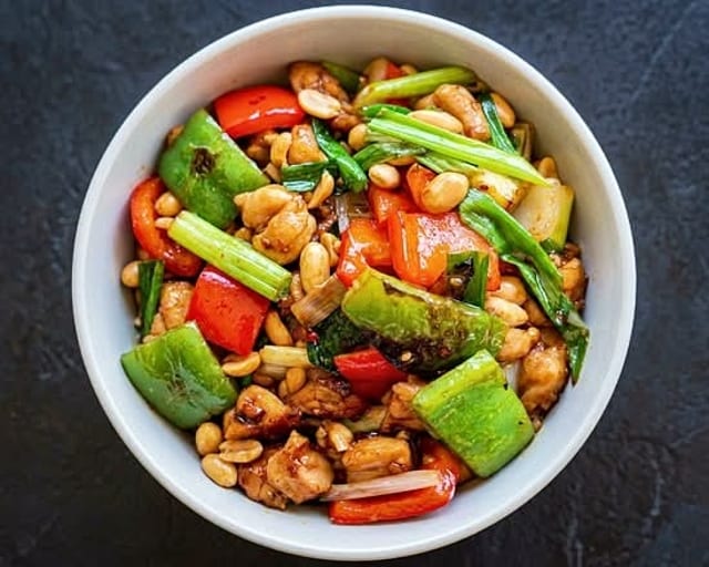 KUNG PAO CHICKEN.